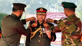 &lsquo;কর্নেল অব দি রেজিমেন্ট&rsquo; হিসেবে অভিষিক্ত হলেন সেনাপ্রধান