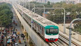 সোয়া ১ ঘণ্টা পর মেট্রোরেল চলাচল স্বাভাবিক