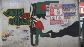 রাজনৈতিক প্রচারে মুছে যাচ্ছে জুলাই স্মৃতি