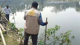দিঘিতে আবারও মিলল লাশের খণ্ডিত অংশ
