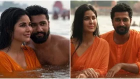 পুণ্যস্নানে ক্যাটরিনা-ভিকি, ভাইরাল ছবিগুলো কি আসল?