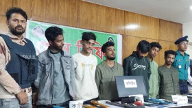 শীর্ষ সন্ত্রাসী সাজ্জাদের ছয় সহযোগী গ্রেপ্তার