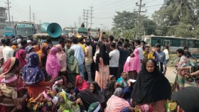 সাড়ে ৫ ঘণ্টা পর ঢাকা-আরিচা মহাসড়কে যান চলাচল শুরু