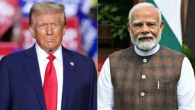 ট্রাম্প - মোদি ফোনালাপ