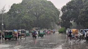 ঢাকাসহ চার বিভাগে গুঁড়িগুঁড়ি বৃষ্টির পূর্বাভাস