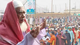 ঐক্যবদ্ধ বিশ্ব ইজতেমা চান ধর্মপ্রাণ মুসল্লিরা