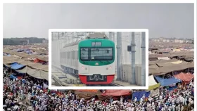 ইজতেমার মুসল্লিদের যাতায়াতে বিশেষ ব্যবস্থায় মেট্রোরেল
