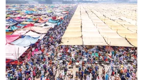তুরাগতীরে বিশ্ব ইজতেমার সৌন্দর্য