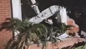কুষ্টিয়ায় বুলডোজার দিয়ে গুঁড়িয়ে দেওয়া হয় হানিফের ভাঙা বাড়ি