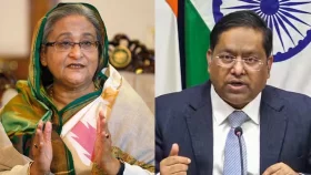 শেখ হাসিনার বক্তব্যে ভারতের কোনো ভূমিকা নেই