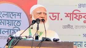 আগে গণহত্যার বিচার, তারপর অন্য কাজ: জামায়াত আমির