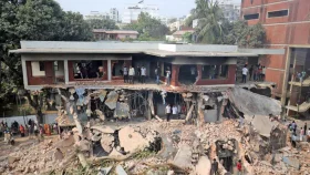 ৩২ নম্বর বাড়ির নিচে পানি ছাড়া আর কিছু পায়নি ফায়ার সার্ভিস