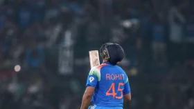 রোহিতের বিধ্বংসী সেঞ্চুরিতে ইংল্যান্ডকে হারিয়ে সিরিজ ভারতের
