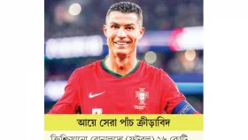 মেসির দ্বিগুণ আয় রোনালদোর