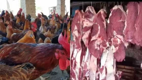 শবে বরাত উপলক্ষে চড়া গরু-মুরগির মাংসের বাজার