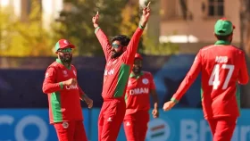 স্পিনে সব ওভার ও উইকেট নিয়ে বিশ্ব রেকর্ড ওমানের
