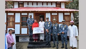 নতুন বাড়ি পেল বন্যায় ক্ষতিগ্রস্ত ৮৫ পরিবার