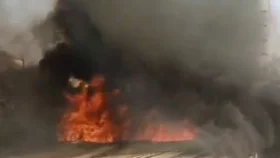 সাভারে পাকিজা ডাইং অ্যান্ড প্রিন্টিং ইন্ডাস্ট্রিজের গোডাউনে আগুন&nbsp;