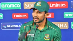 ভারত-নিউজিল্যান্ডকে 'দীর্ঘক্ষণ আটকে রাখাতেই' তৃপ্তি শান্তর
