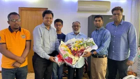 বিআইএফ'র সভাপতি ইউসুফ আলীকে এসজএ'র শুভেচ্ছা