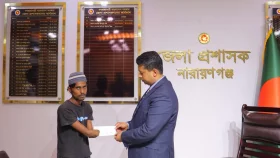 থেমে নেই মানবিক ডিসি জাহিদুল ইসলামের মানবিক কাজ
