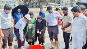 সেন্টমার্টিনে বঙ্গোপসাগরে আরও ৫৪৪ কাছিম ছানা অবমুক্ত