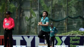১০৭ রান দিয়ে লজ্জার রেকর্ড গড়লেন তাসকিন