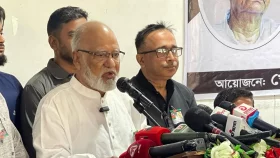 জনগণ নির্বাচনমুখী হলে কোন ষড়যন্ত্র বাস্তবায়িত হবে না: খন্দকার মোশাররফ