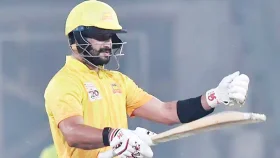 ১৪ চার ১১ ছক্কায় রেকর্ড গড়লেন সাহিবজাদা ফারহান 
