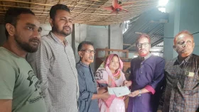 নিহত বিএনপি নেতার বাড়িতে তারেক রহমানের ঈদ উপহার