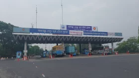 গাড়ির চাপ বাড়লেও ঢাকা-টাঙ্গাইল মহাসড়কে নেই যানজট