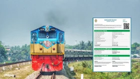 ঈদে ফিরতি যাত্রার শেষদিনের টিকিট বিক্রি চলছে
