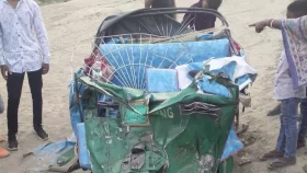 ব্রাহ্মণবাড়িয়ায় বাস ও সিএনজি সংঘর্ষে নিহত ১