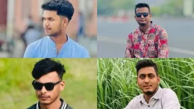 মাদারীপুরে তিন মোটরসাইকেলের মুখোমুখি সংঘর্ষে ৪ যুবক নিহত