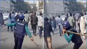 আন্দোলনকারীদের না পেটানো সেই পুলিশ সদস্য পাচ্ছেন &lsquo;রাষ্ট্রপতি&rsquo; পদক