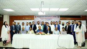 ব্র্যাক ব্যাংকের ১০০ জন কর্মকর্তাকে সার্টিফিকেট দিলো বিআইএ