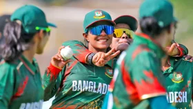 থাইল্যান্ডকে গুড়িয়ে দিয়ে বাংলাদেশের রেকর্ড জয়