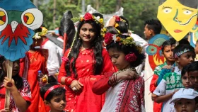 রাজধানীতে দিনভর বর্ষবরণ আয়োজন