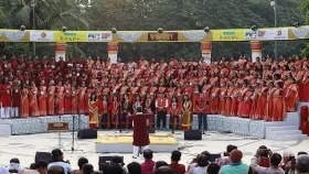 সুরের ধারায় মুখরিত রবীন্দ্রসরোবর