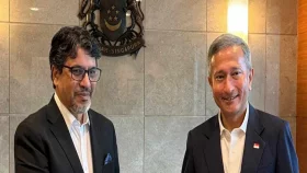 সিঙ্গাপুরের পররাষ্ট্রমন্ত্রীর সঙ্গে পররাষ্ট্র সচিবের বৈঠক