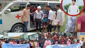 অ্যাম্বুলেন্সে এসে এসএসসি পরীক্ষা দিল রিয়াদ&nbsp;