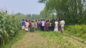 হাতীবান্ধা সীমান্তে গুলিবিদ্ধ বাংলাদেশিকে নিয়ে গেল বিএসএফ