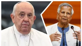 পোপ ফ্রান্সিসের মানবিক বিশ্ব গড়ার প্রচেষ্টা আমাদের অনুপ্রাণিত করেছে
