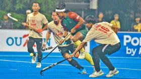টানা তিন জয়ে এএইচএফ কাপের সেমিফাইনালে বাংলাদেশ