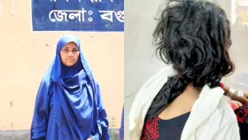 গৃহবধূকে নির্যাতনের পর মাথার চুল কেটে দেওয়ায় শাশুড়ি গ্রেপ্তার