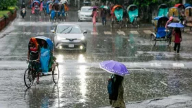 দমকা বা বজ্রসহ বৃষ্টির আভাস