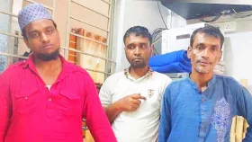 আখাউড়ায় ২৮ রাউন্ড গুলিসহ আটক ৩&nbsp;
