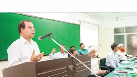 আমন ধানবীজ বিতরণ কৌশল শীর্ষক কর্মশালা