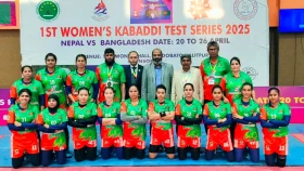 নেপালে জয়ে মিশন শেষ নারী কাবাডি দলের