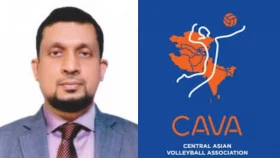 সেন্ট্রাল এশিয়ান ভলিবল অ্যাসোসিয়েশনের মেম্বার হলেন শাহরিয়ার জাহেদী 